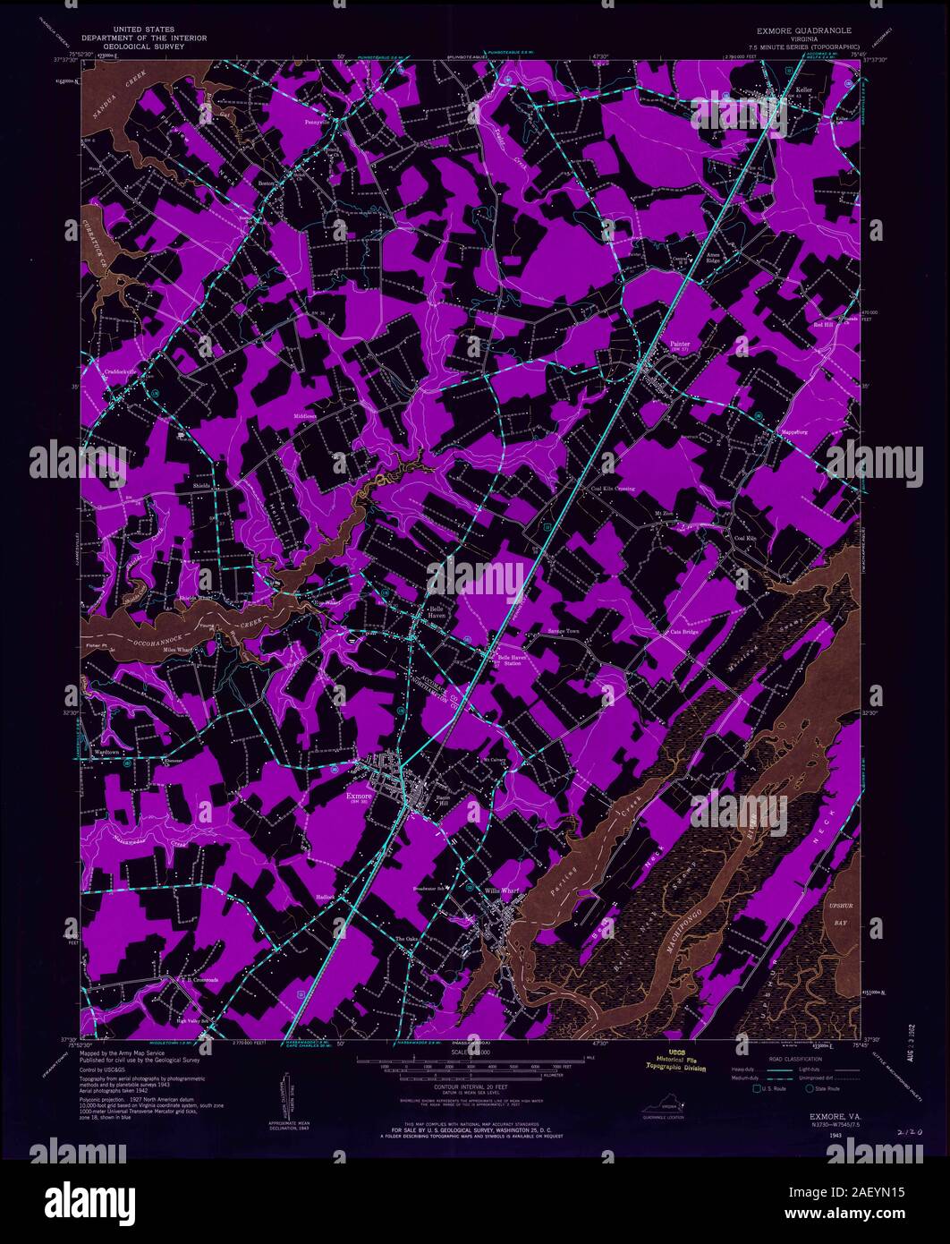 Map of exmore hires stock photography and images Alamy