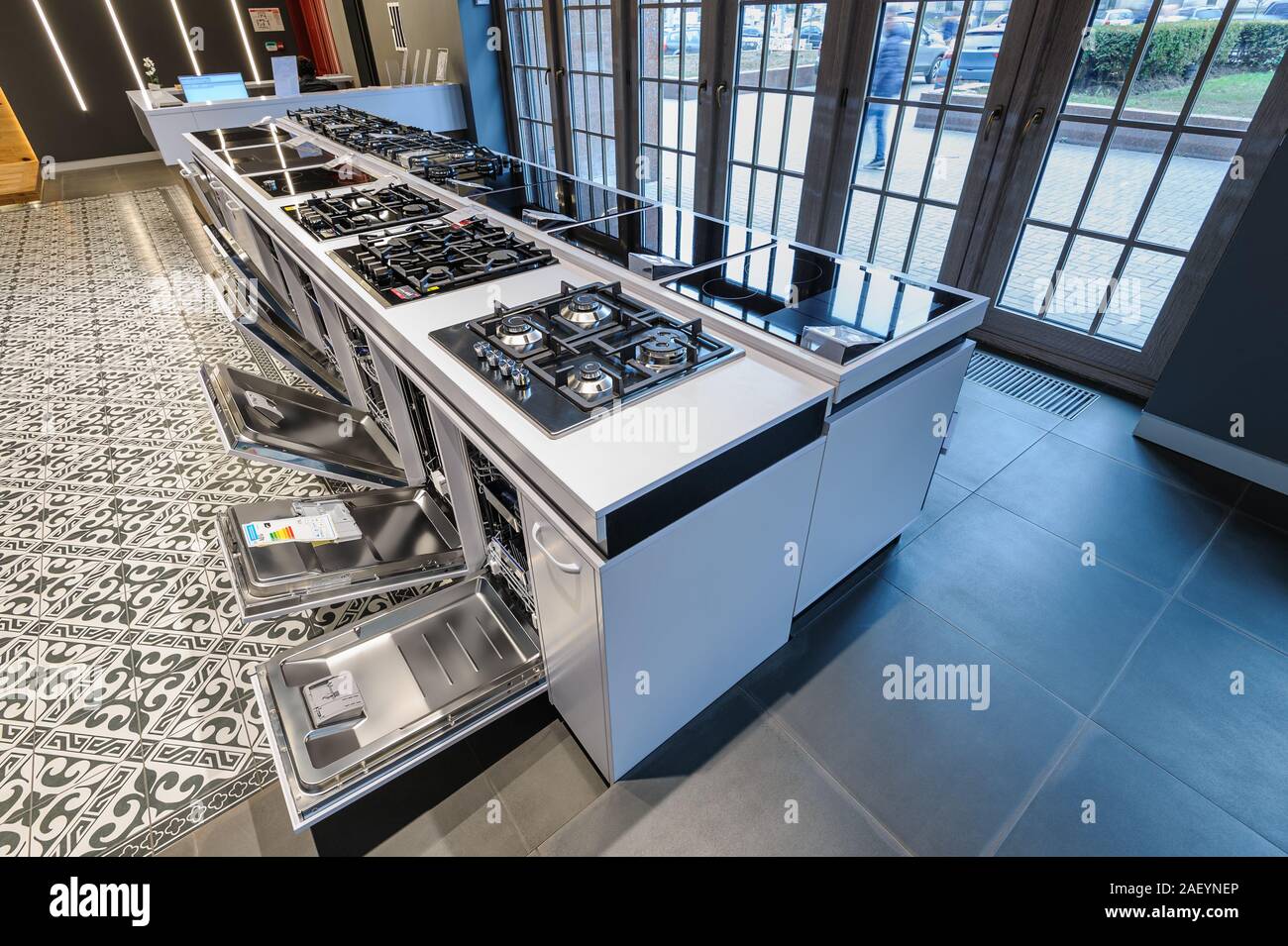 Row of gas stoves store hires stock photography and images Alamy