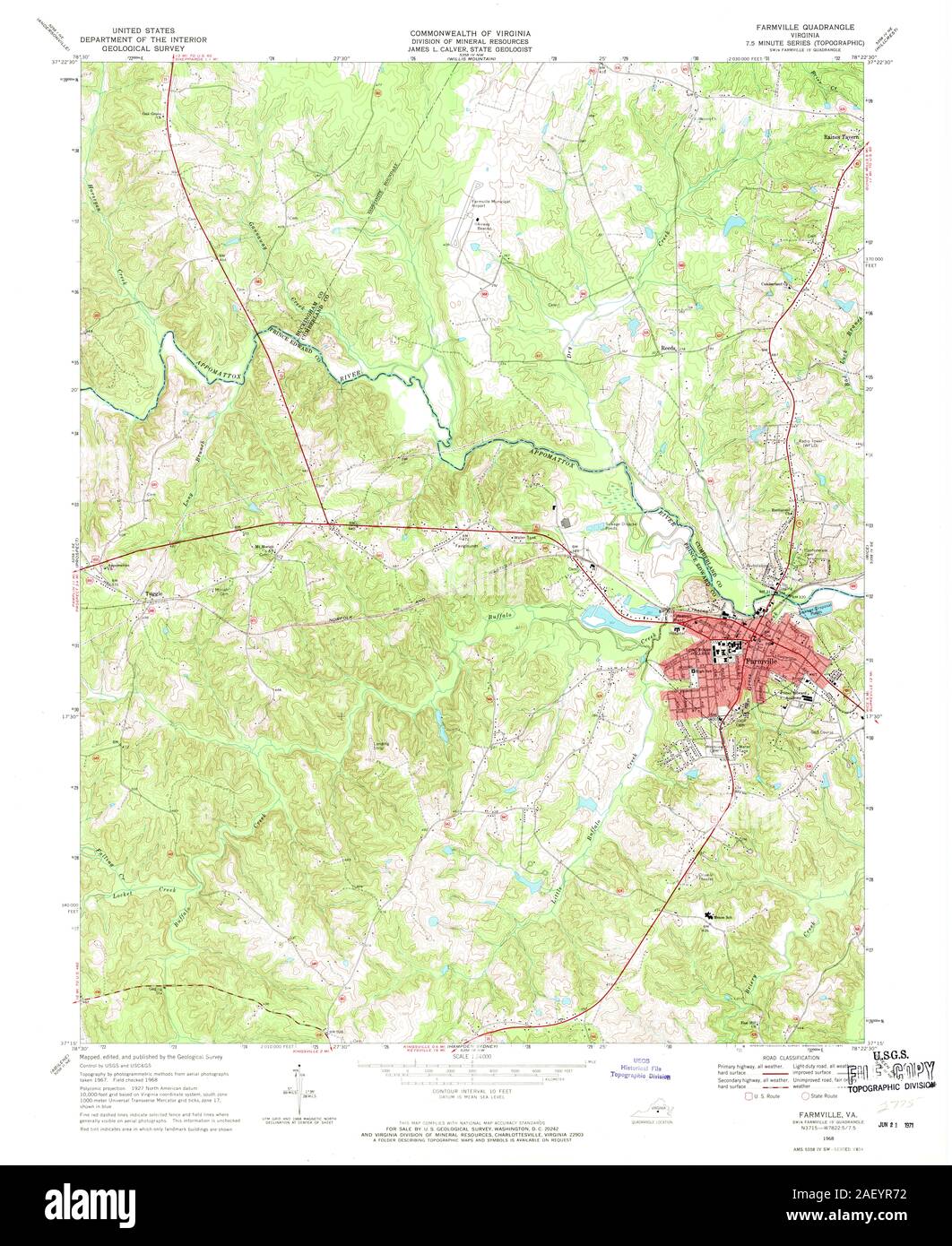 Farmville map hi-res stock photography and images - Alamy
