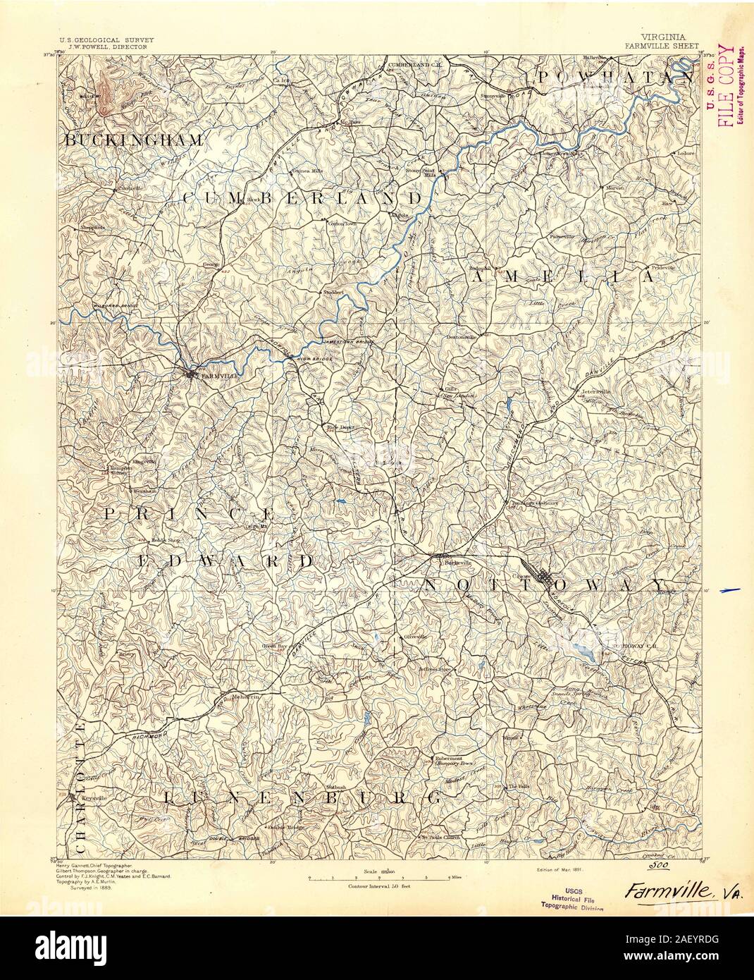 Farmville map hi-res stock photography and images - Alamy