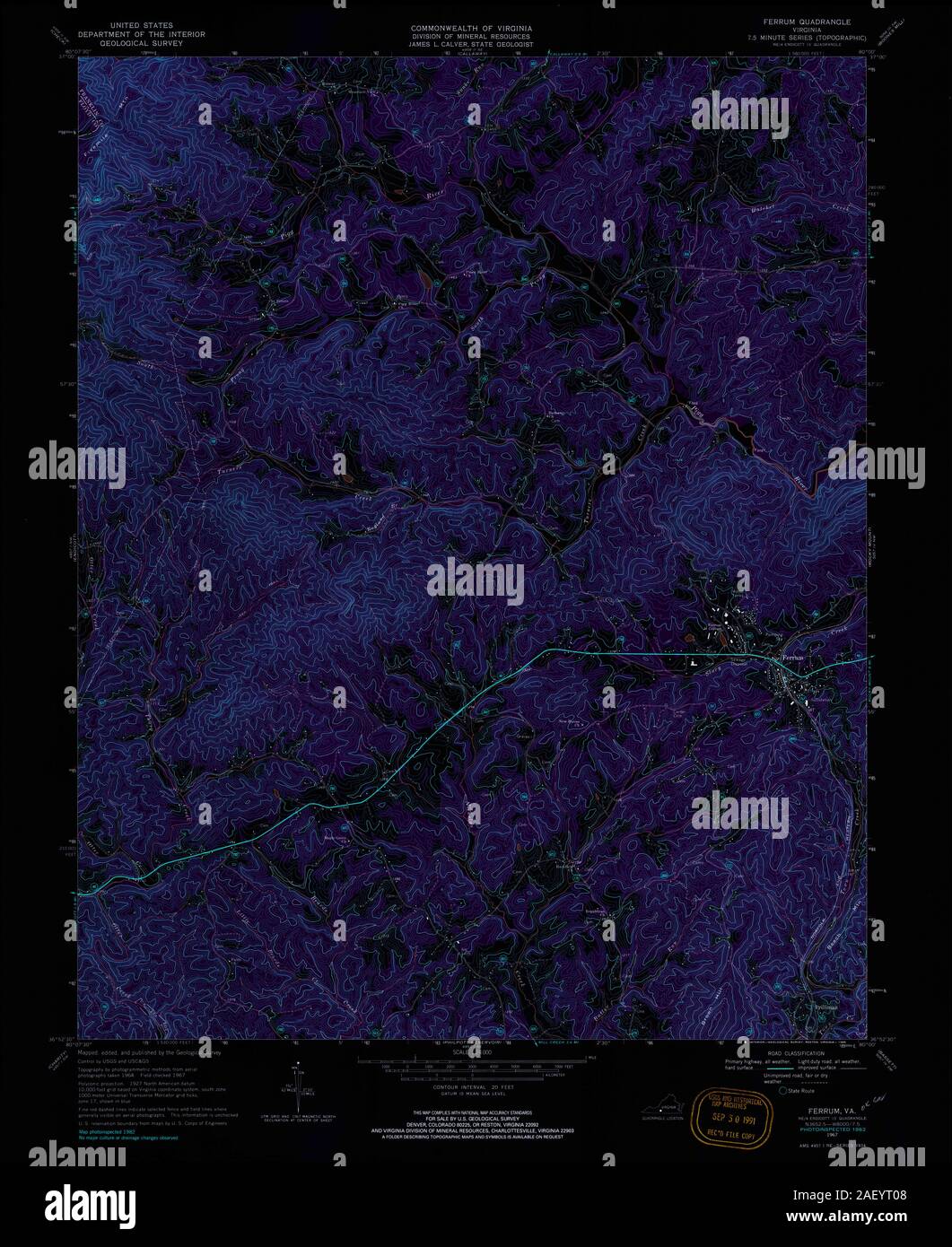 VA Ferrum 184972 1967 24000 Inverted Stock Photo Alamy