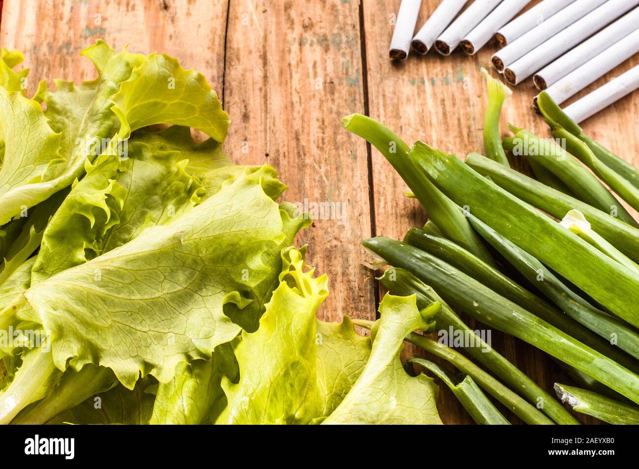 Smoking vegetables hi-res stock photography and images