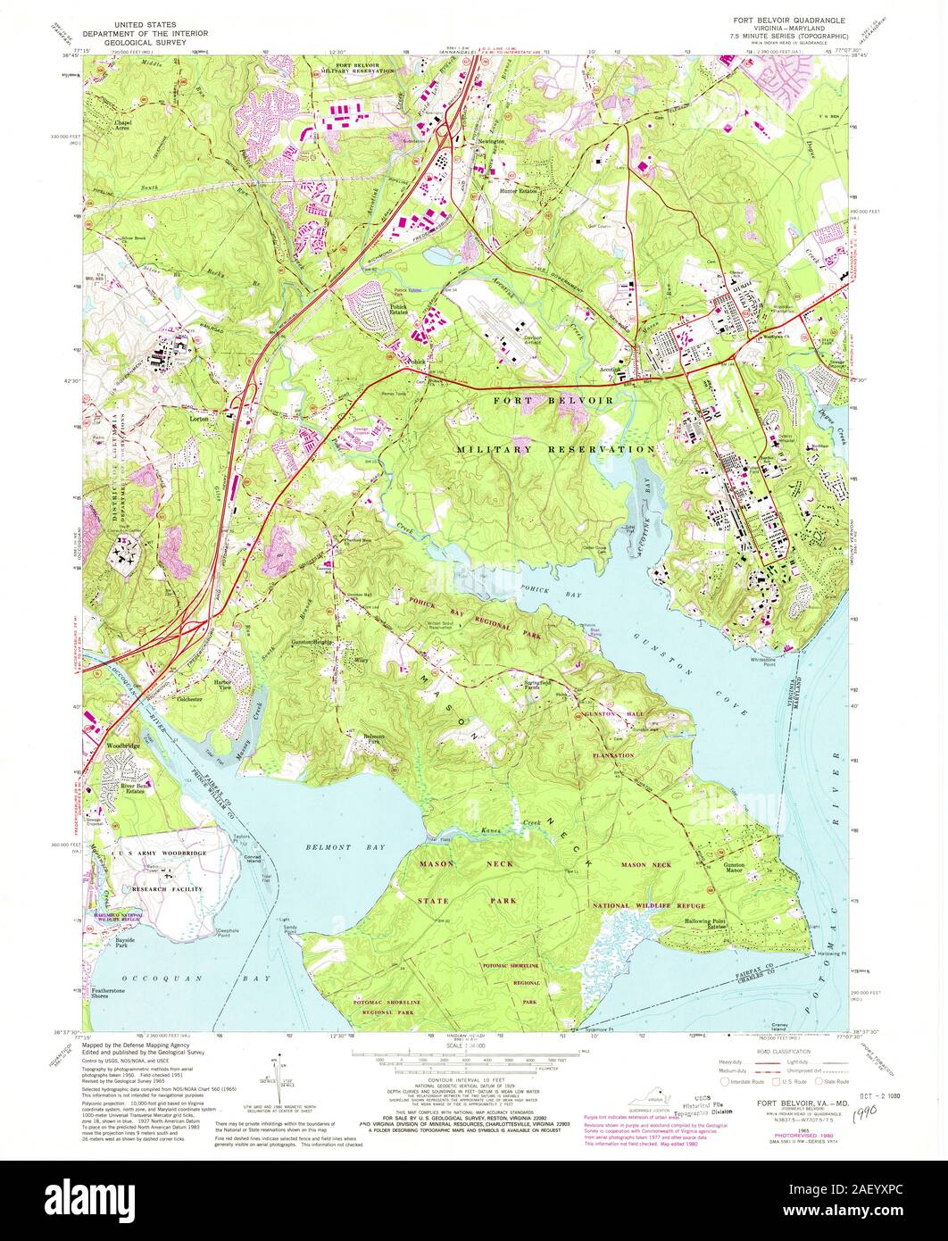 VA Fort Belvoir 185021 1965 24000 Stock Photo Alamy