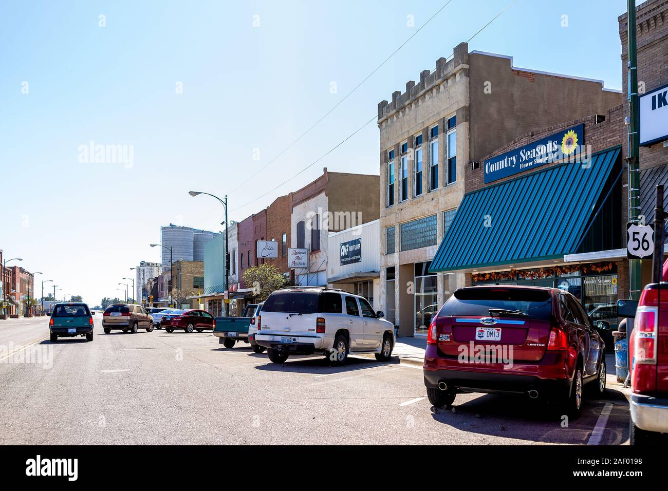 Small town main street city historic downtown shopping district hires