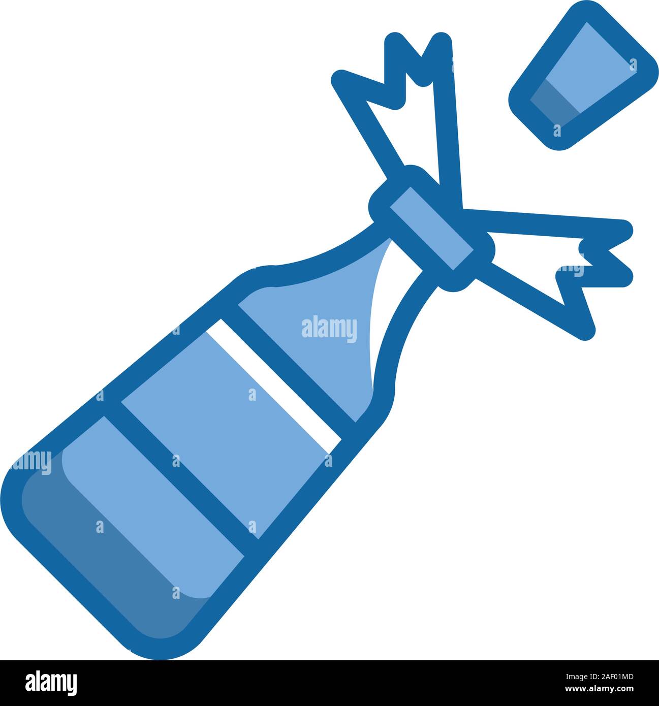 champagne bottle drink isolated icon Stock Vector Image & Art - Alamy