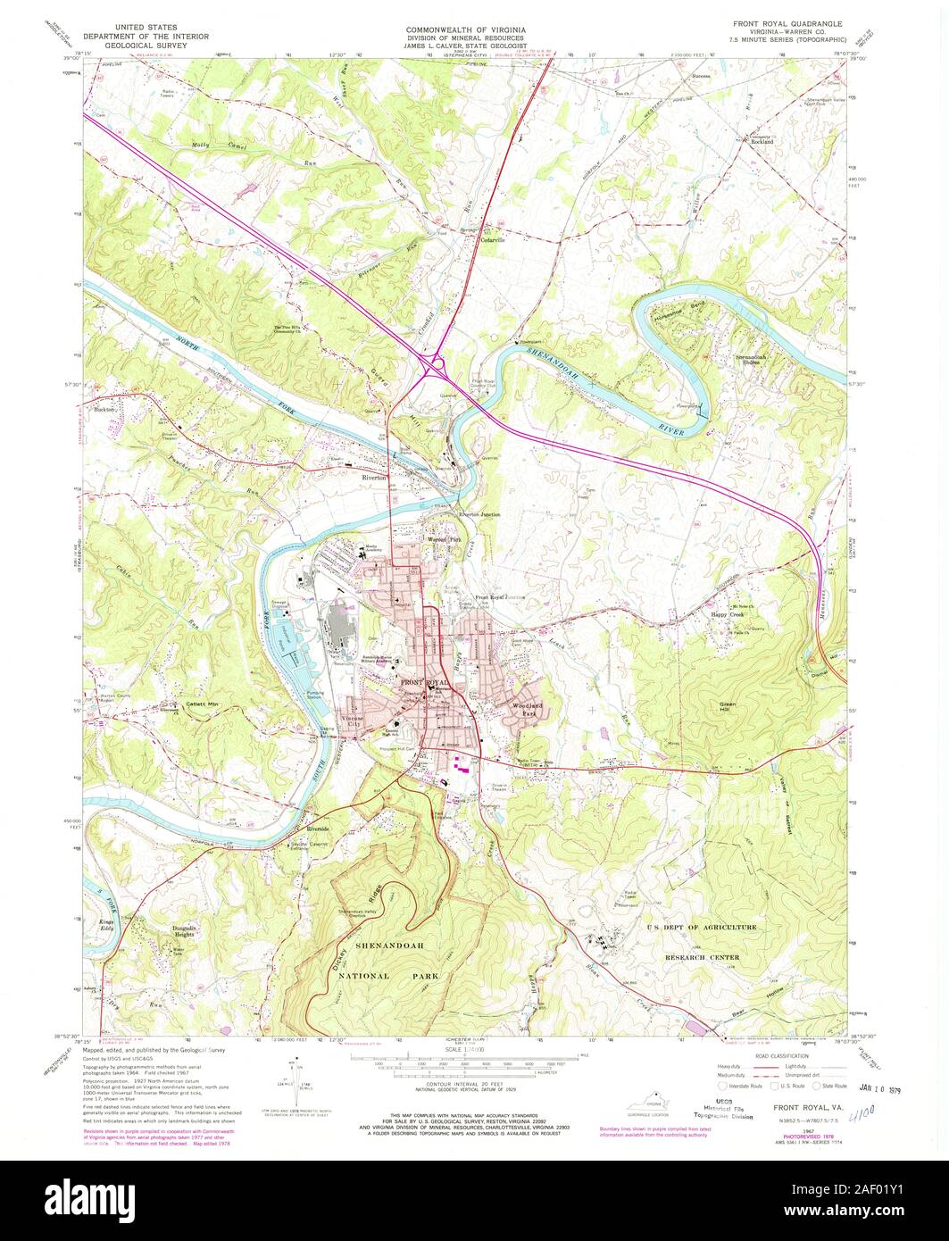 Map Of Front Royal