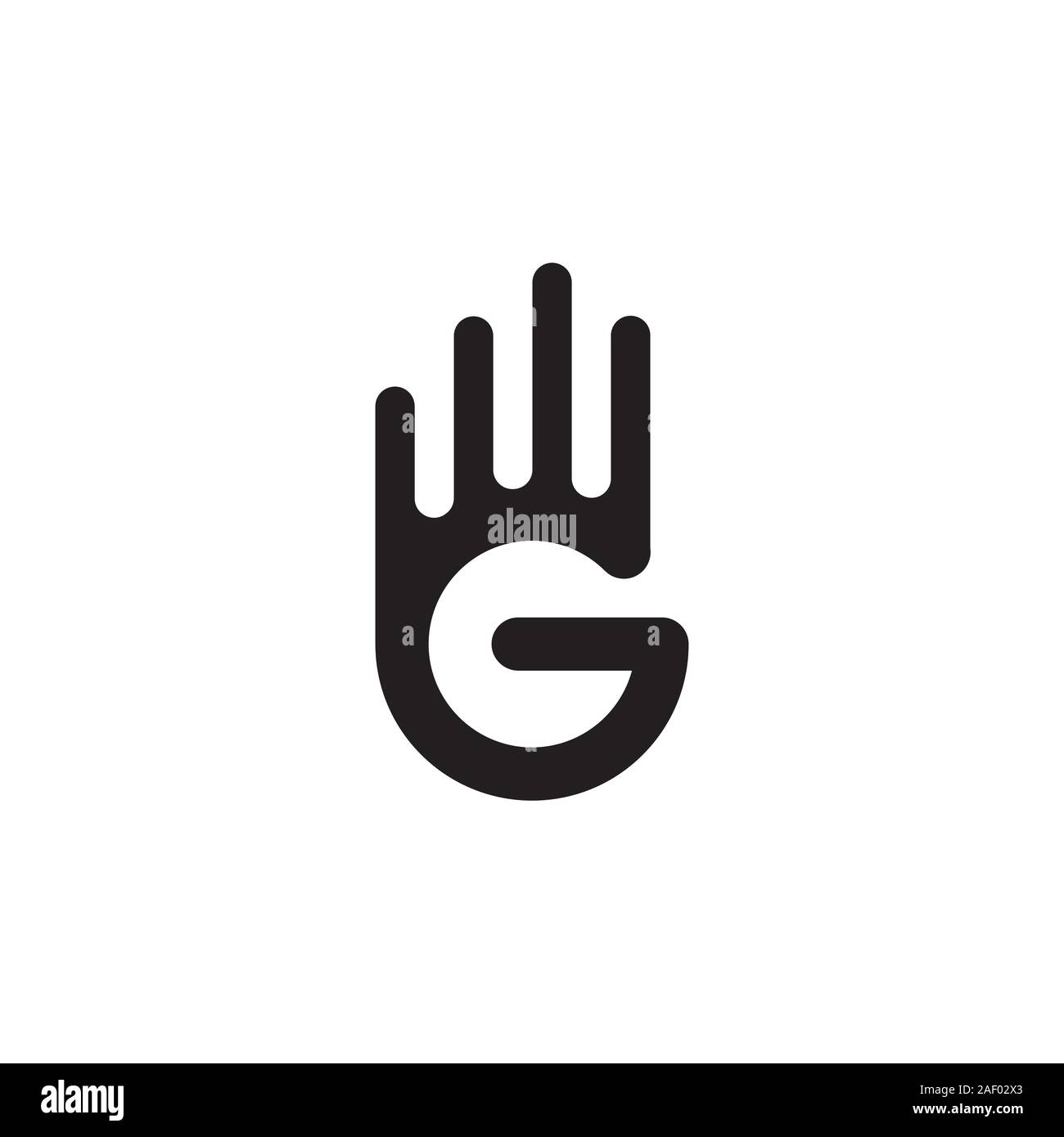 Letter G With Hand Shape Logo Design G 4 Icon Vector Template Stock Vector Image Art Alamy Letter G With Hand Shape Logo Design G 4 Icon Vector Template Stock Vector Image Art Alamy