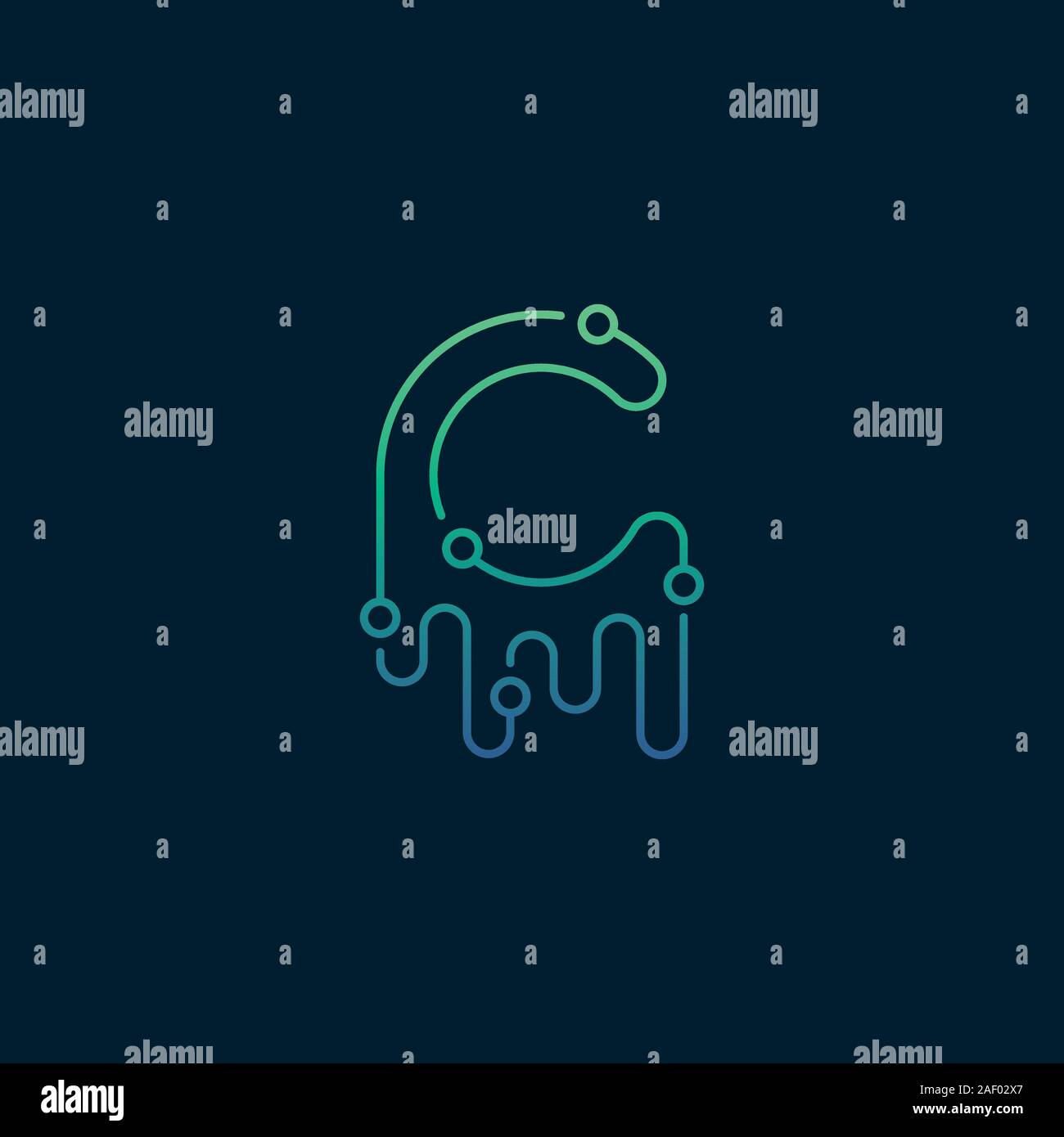 Letter C logo symbol design vector template Stock Vector Image & Art ...