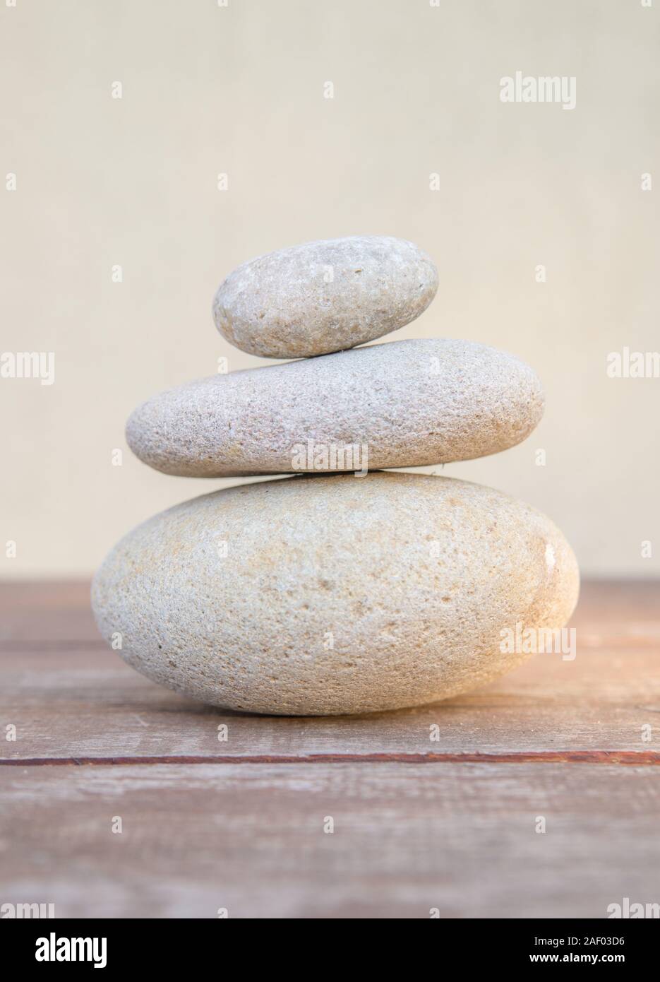 round stones are balancing on top of each other Stock Photo - Alamy