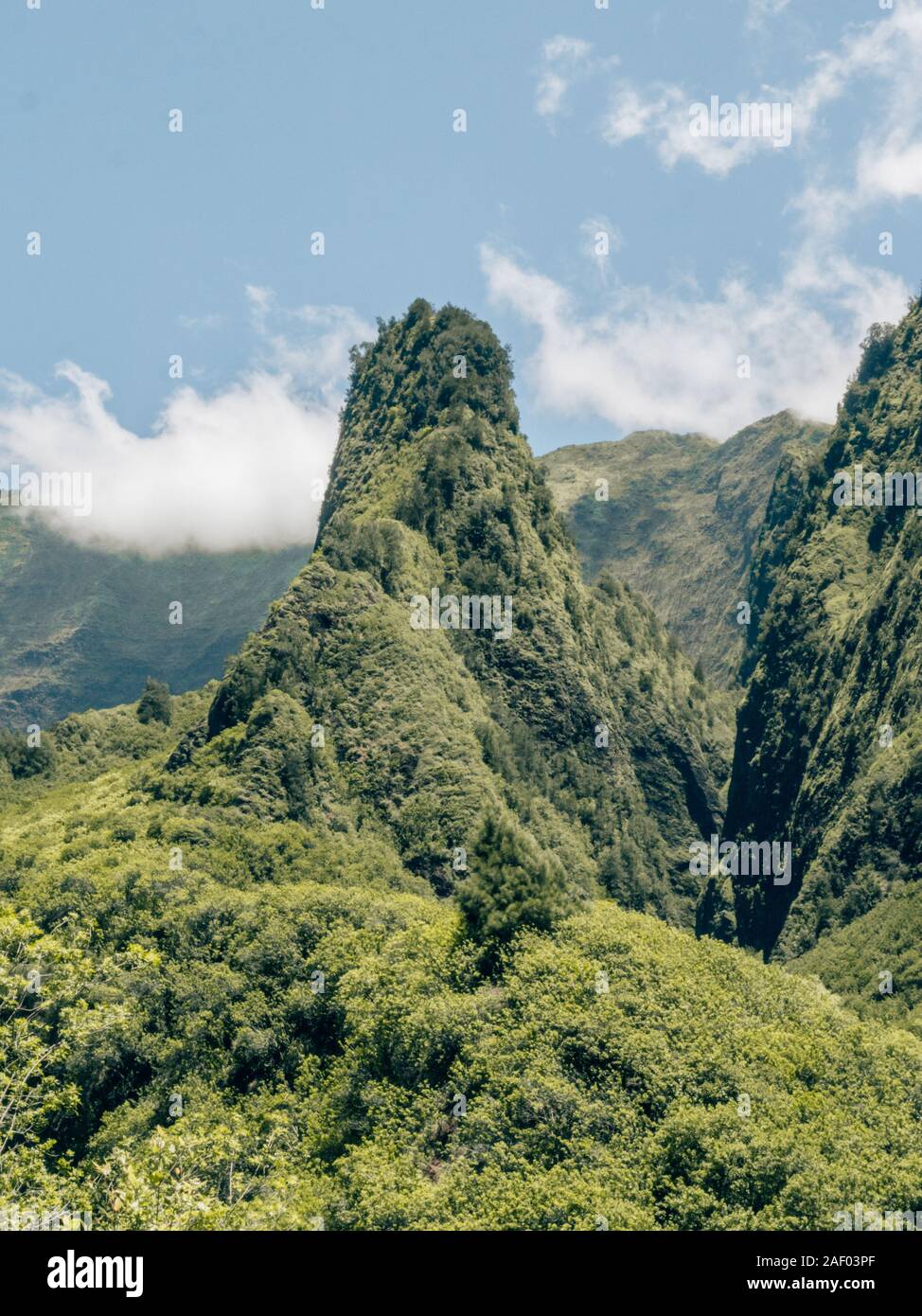 the famous needle of Maui, Hawaii Stock Photo - Alamy