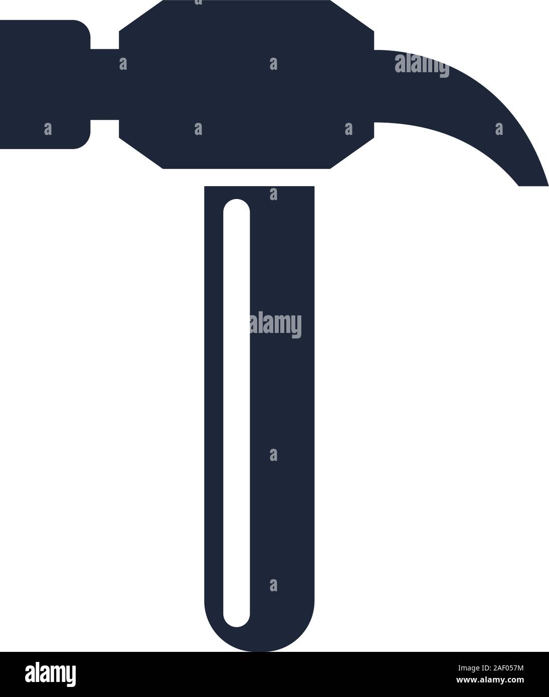 hammer mechanic tool flat icon Stock Vector Image & Art - Alamy