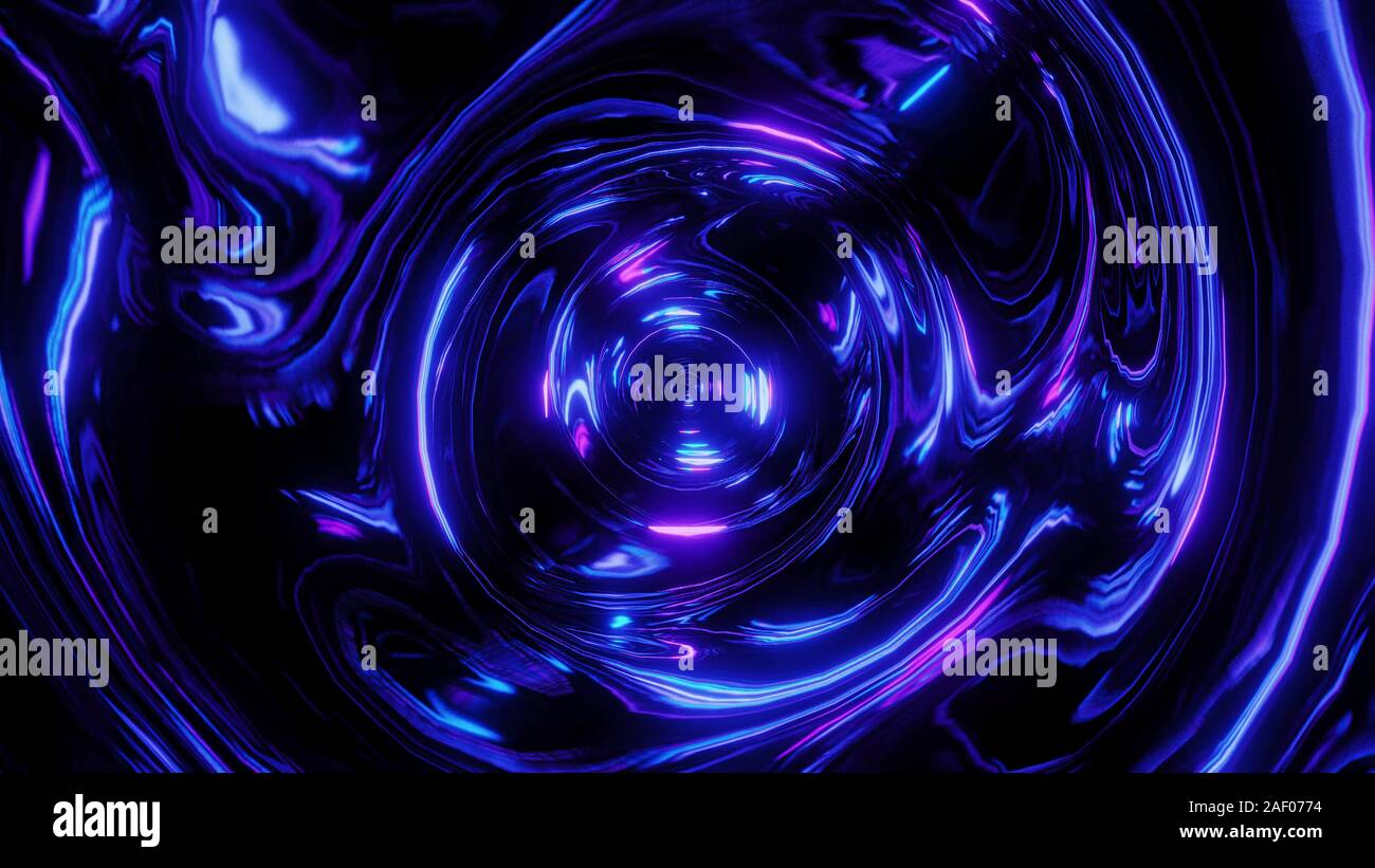 abstract glowing time flies stock graphic 3d illustration background  wallpaper, round time traveling 3d rendering design Stock Photo - Alamy