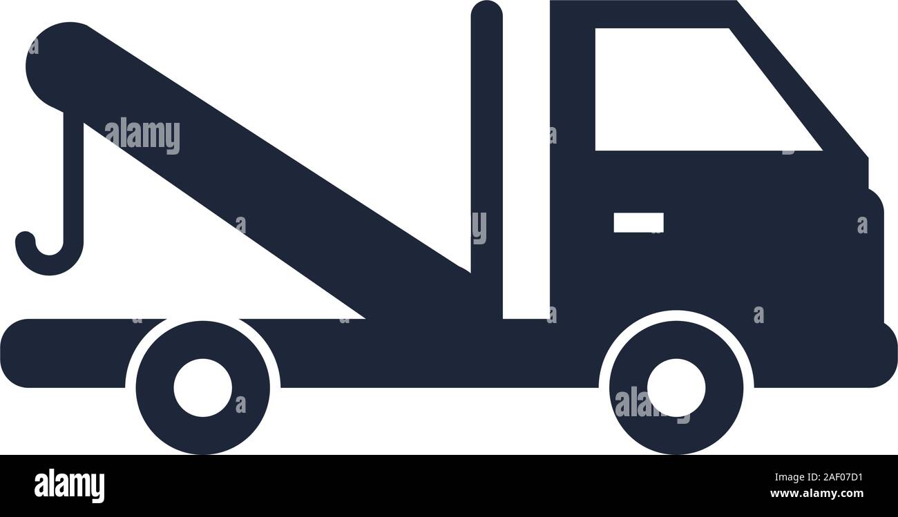 crane truck service isolated icon Stock Vector Image & Art - Alamy