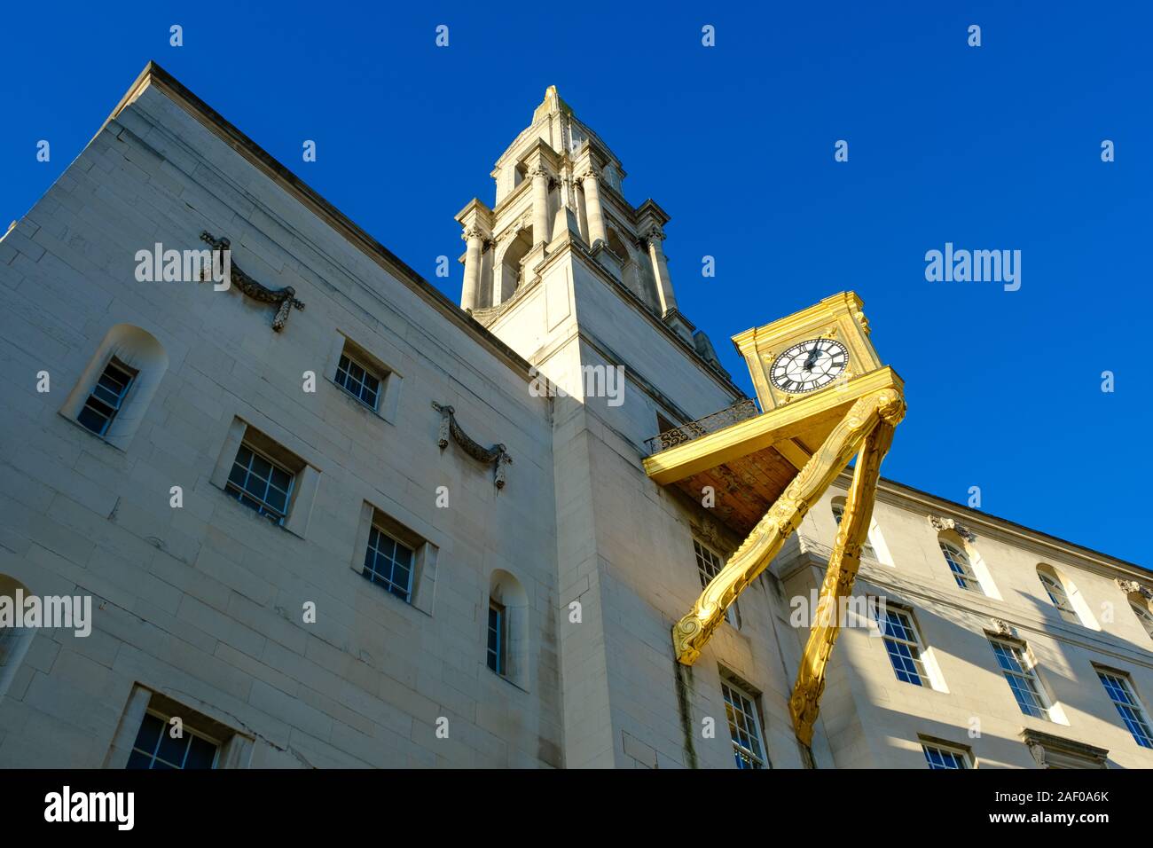 Civic Hall and Clock, Leeds, West Yorkshire, UK Stock Photo