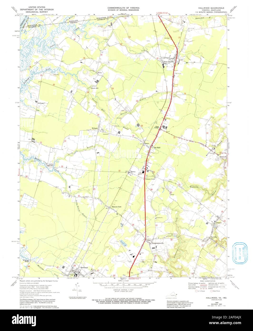 VA Hallwood 185263 1968 24000 Stock Photo Alamy