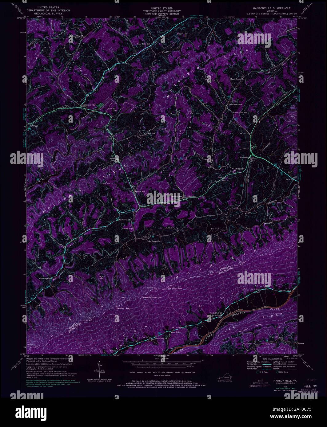 Map of hansonville hires stock photography and images Alamy