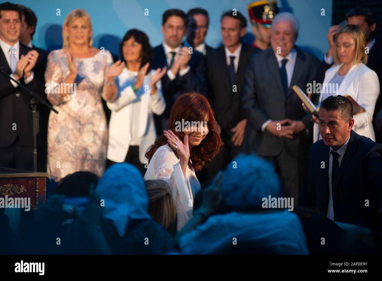 Buenos Aires, Argentina. 11th Dec, 2019. Argentine Vice President Cristina Kirchner at the Presidential Palace in Buenos Aires, Argentina, Tuesday, December 10, 2019. Credit: Mario De Fina/FotoArena/Alamy Live News Stock Photo