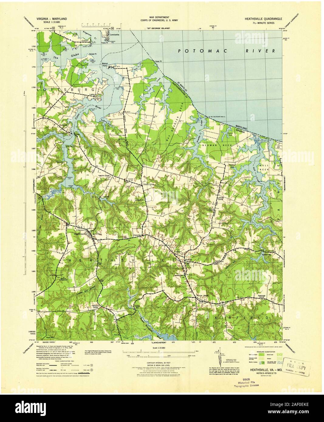 Heathsville map hires stock photography and images Alamy