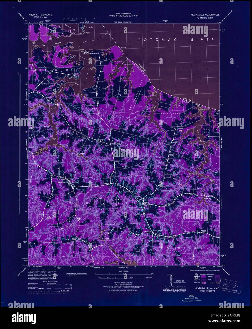 Map of heathsville hires stock photography and images Alamy