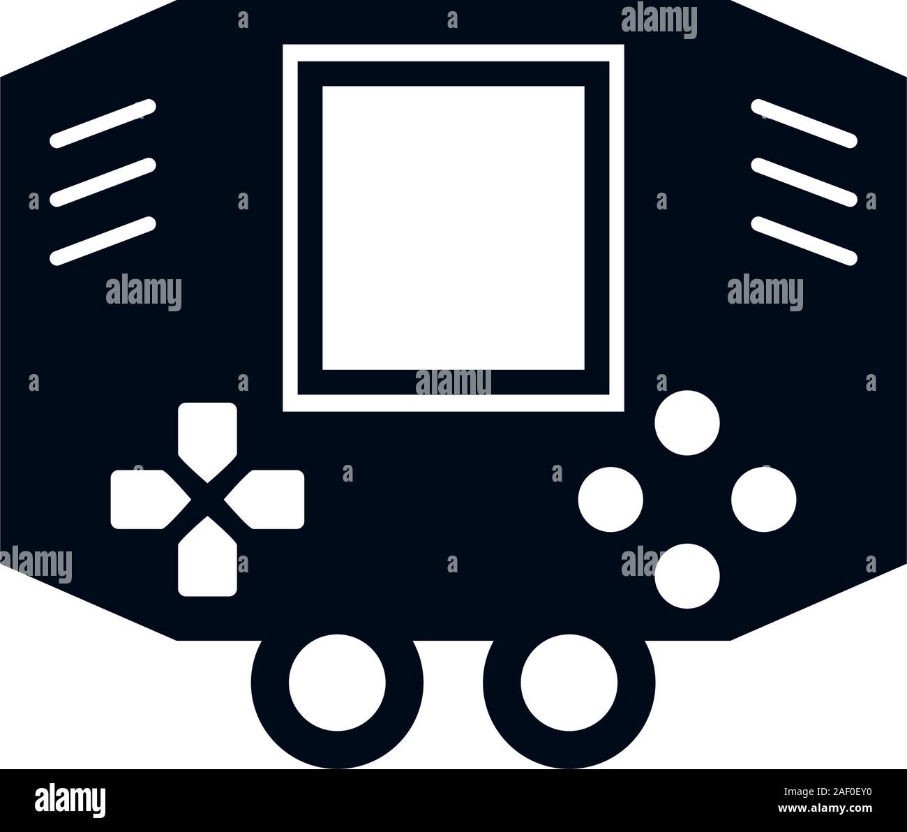 video game portable device icon Stock Vector Image & Art - Alamy