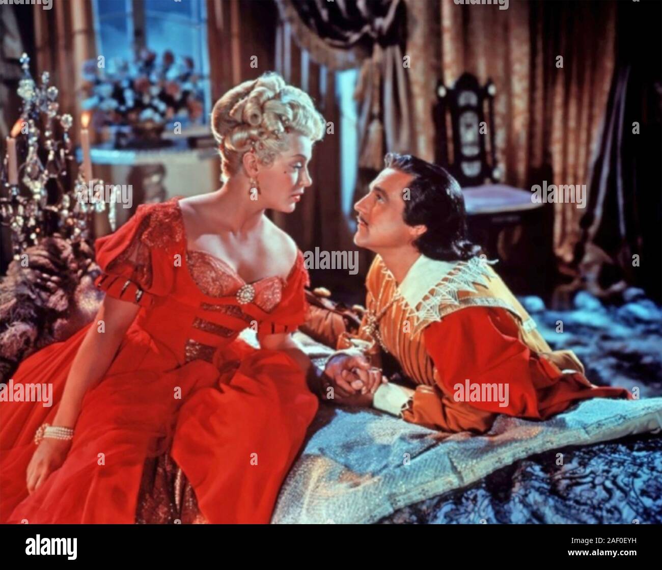 THE THREE MUSKETEERS 1948 MGM film with Lana Turner and Gene Kelly Stock Photo