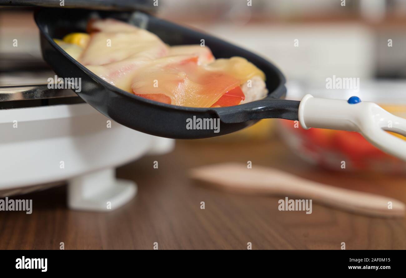 Raclette pan hi-res stock photography and images - Alamy
