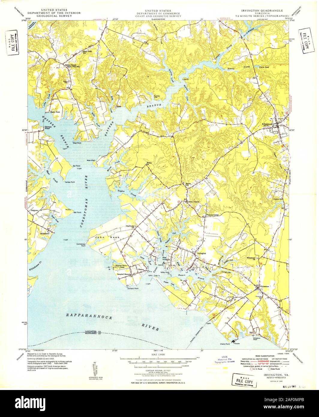 Irvington map Cut Out Stock Images & Pictures Alamy