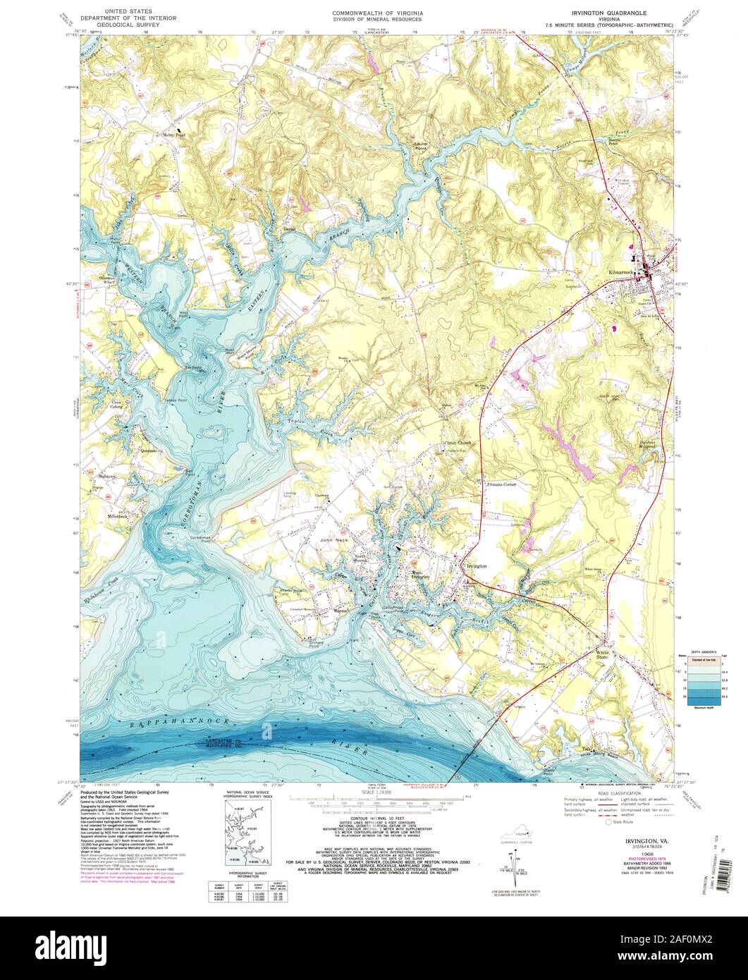 Irvington map Cut Out Stock Images & Pictures Alamy