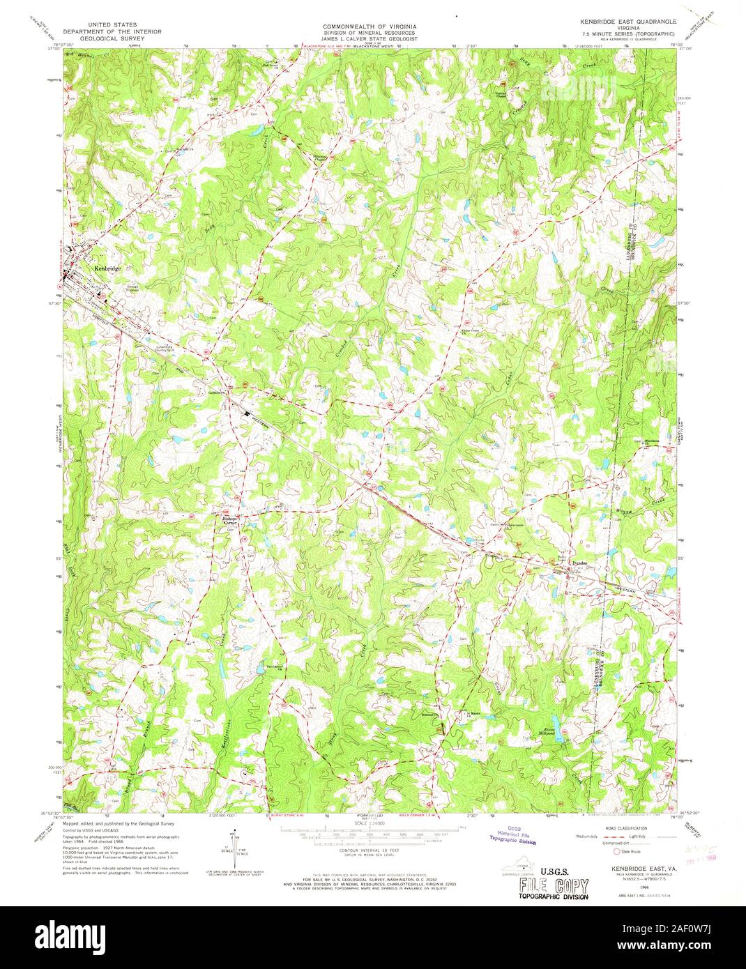 Map of kenbridge hires stock photography and images Alamy