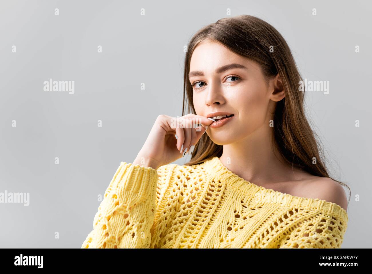 Flirty girl hi-res stock photography and images - Alamy