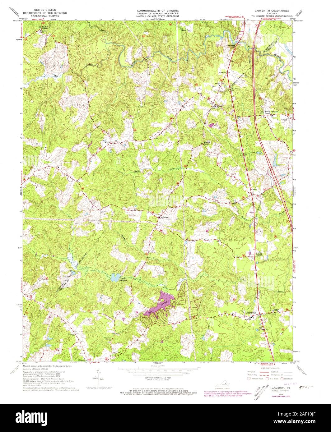 Map of ladysmith hires stock photography and images Alamy