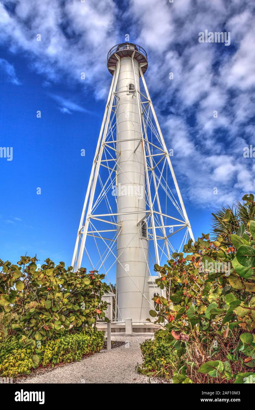 Gasparilla Island Lighthouse Boca Grande Beach on Boca Grande on