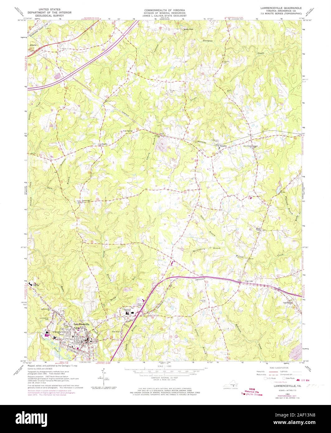 Map of lawrenceville hires stock photography and images Alamy