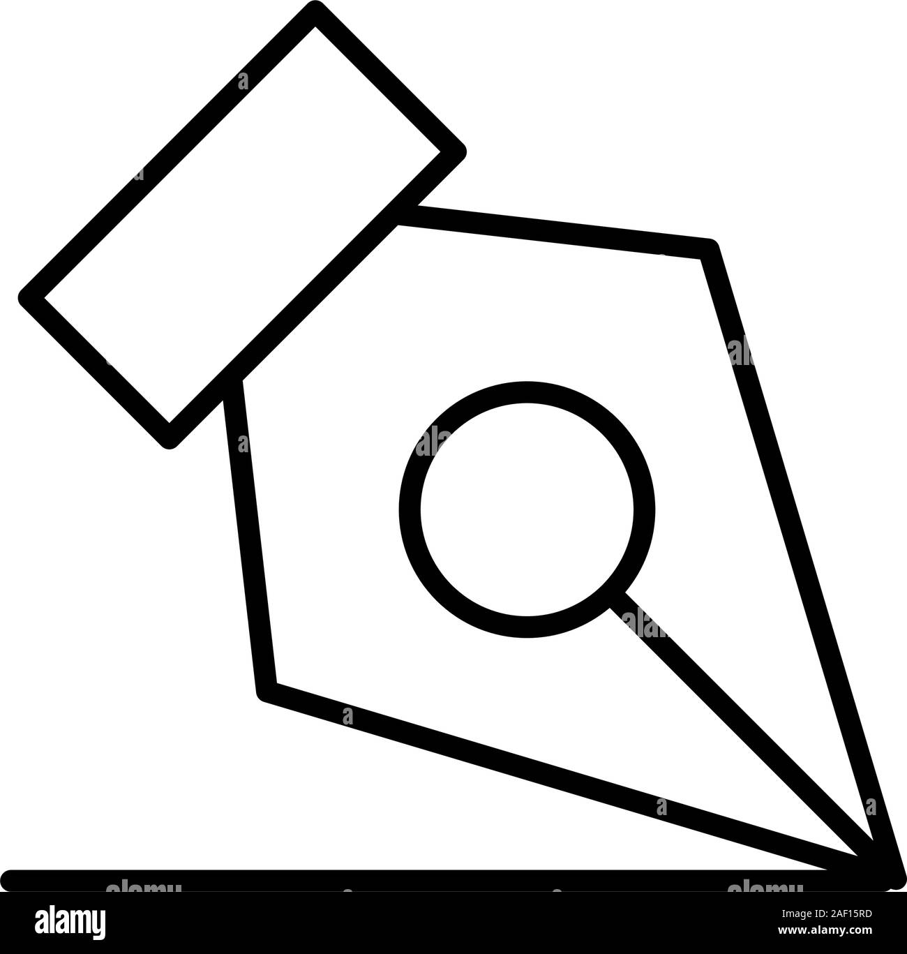 pen writing supply isolated icon Stock Vector Image & Art - Alamy