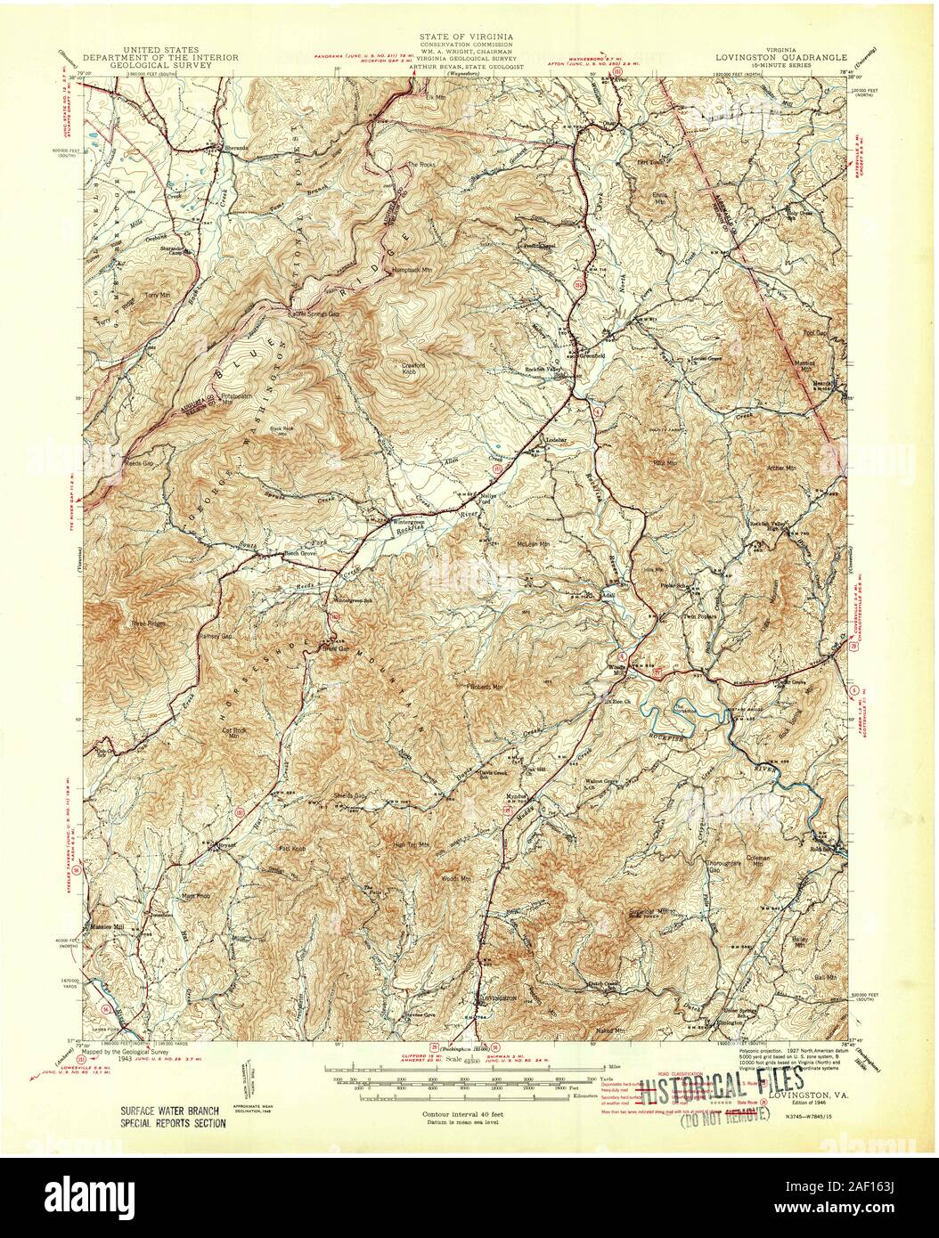 Map of lovingston hires stock photography and images Alamy