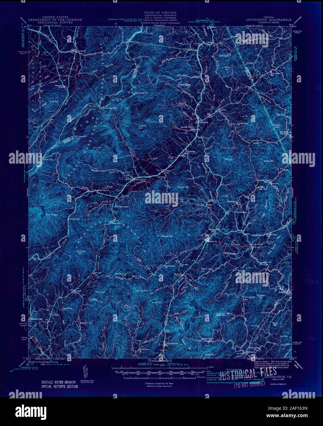 Map of lovingston hires stock photography and images Alamy