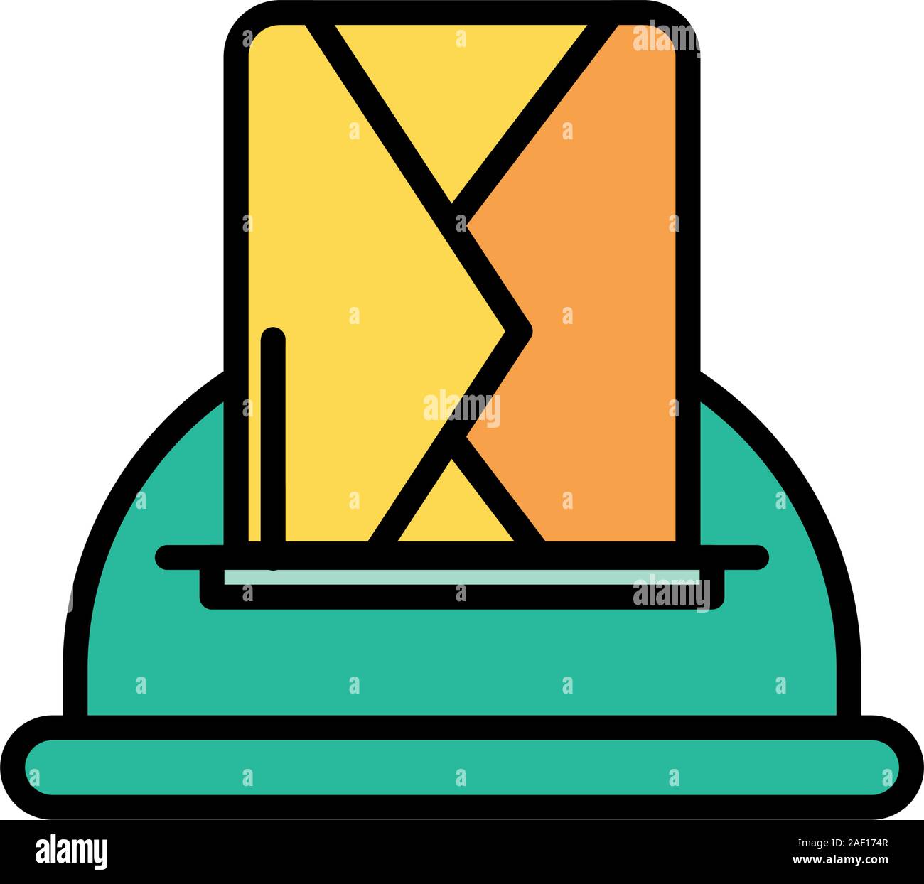 street mailbox postal service icon Stock Vector Image & Art - Alamy