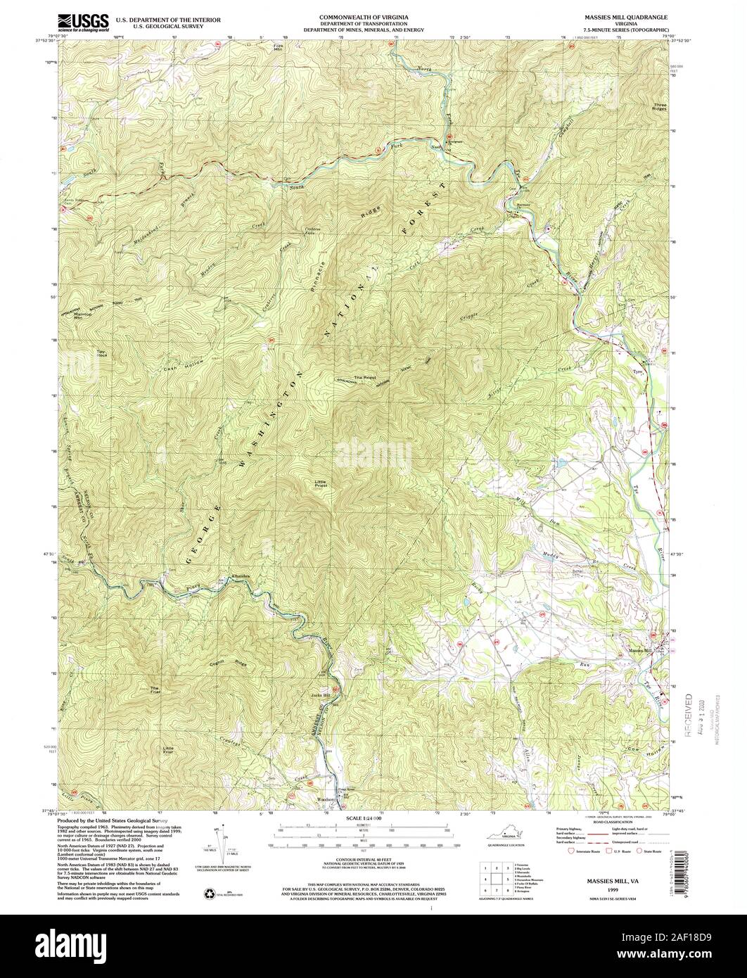 VA Massies Mill 185831 1999 24000 Stock Photo Alamy