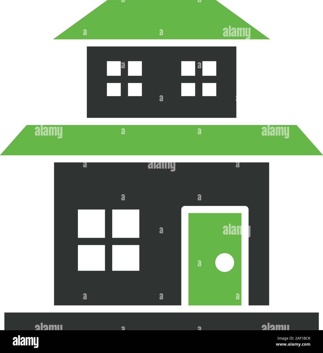 building front facade isolated icon Stock Vector Image & Art - Alamy