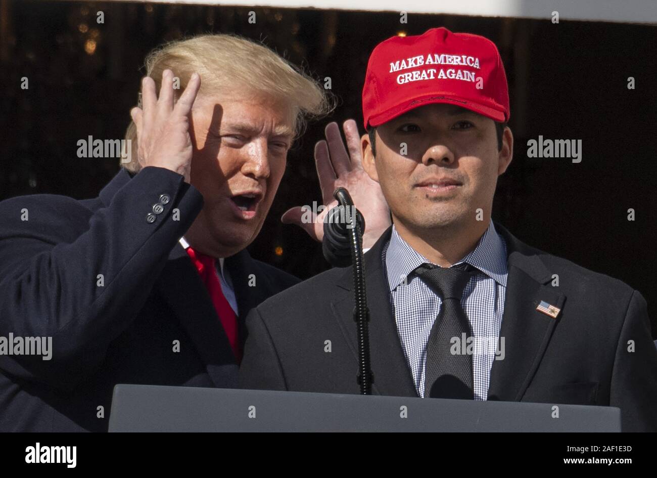 Kurt Suzuki: MAGA hat at White House 'just trying to have some fun