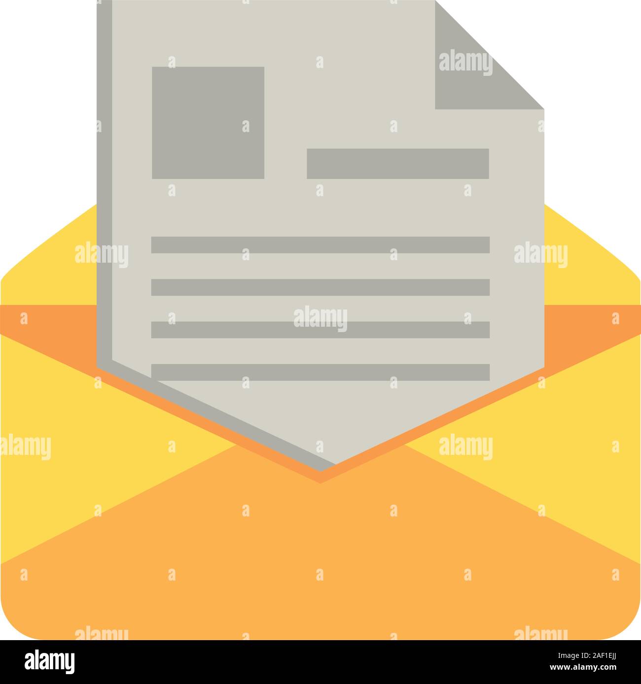 envelope mail postal service icon Stock Vector Image & Art - Alamy