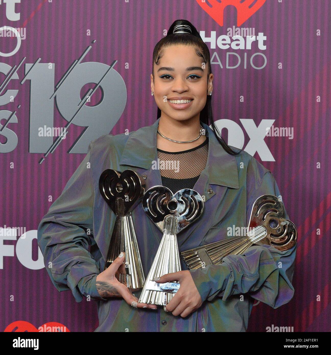 Los Angeles, United States. 12th Dec, 2019. Ella Mai, Winner Of The ...