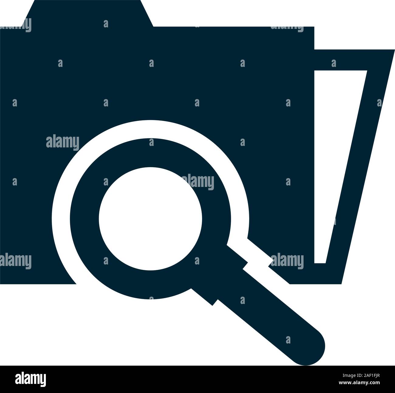 Ai search icon magnifying hi-res stock photography and images - Alamy