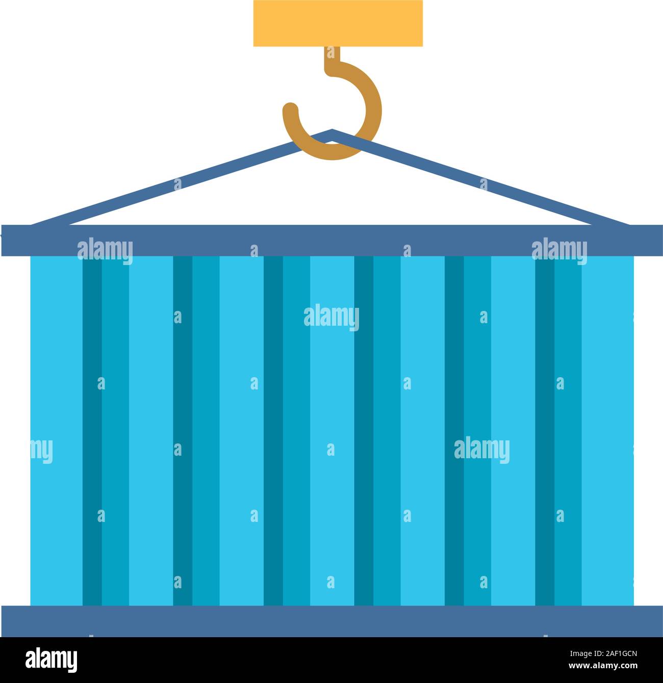 crane hook lifting container icon Stock Vector Image & Art - Alamy