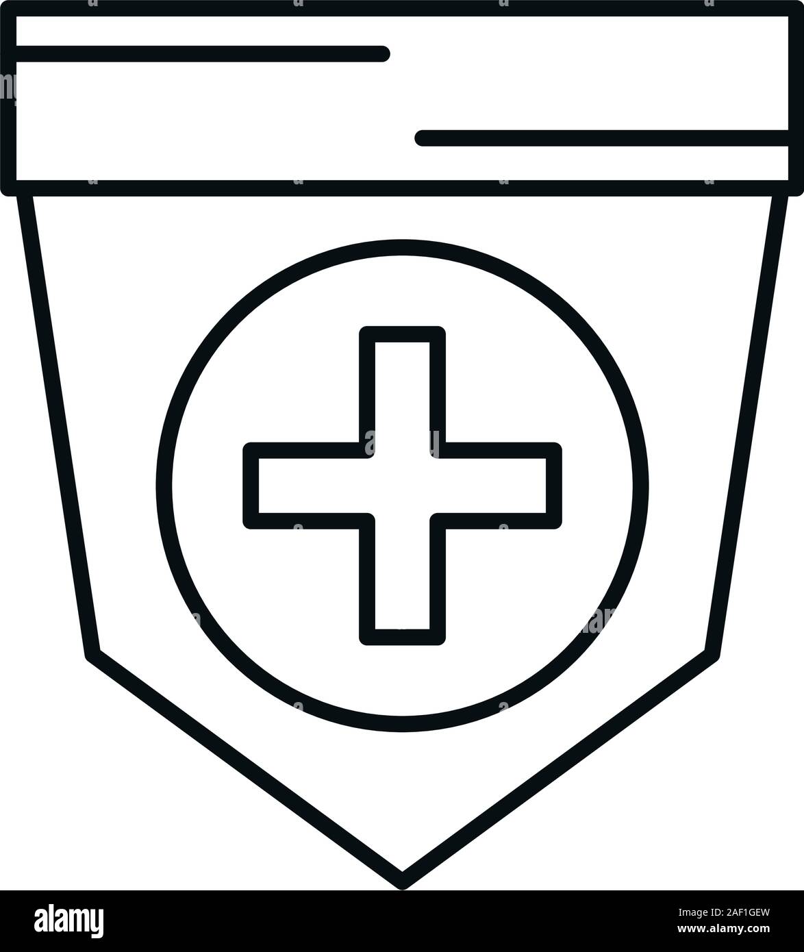 shield security guard isolated icon Stock Vector Image & Art - Alamy
