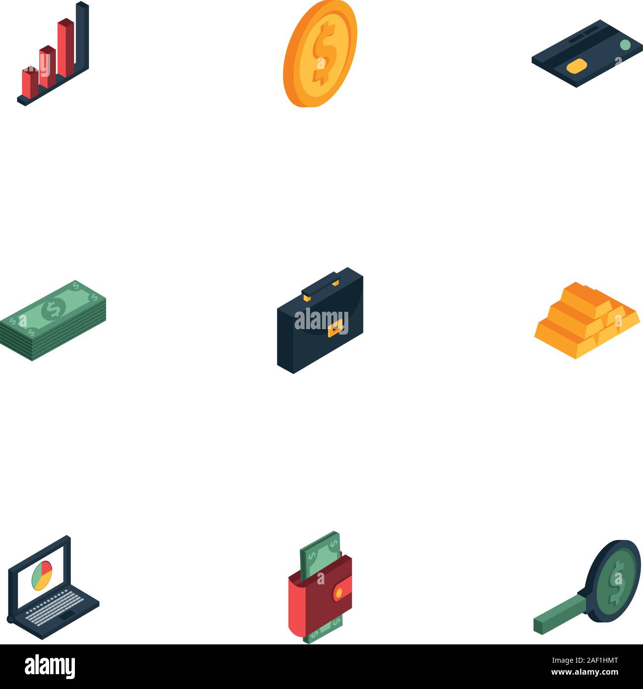 bundle of business set icons Stock Vector Image & Art - Alamy