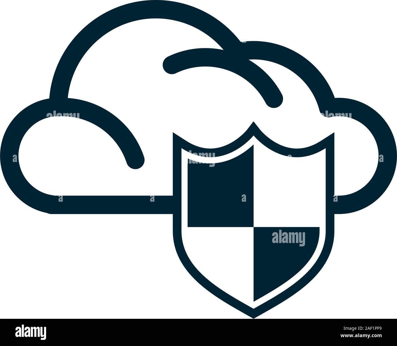 cloud computing data isolated icon Stock Vector Image & Art - Alamy