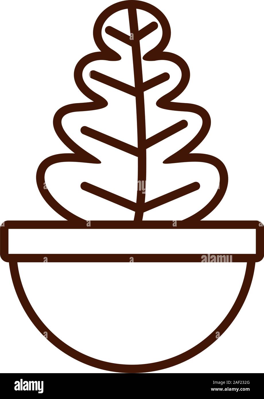 houseplant in ceramic pot icon Stock Vector Image & Art - Alamy