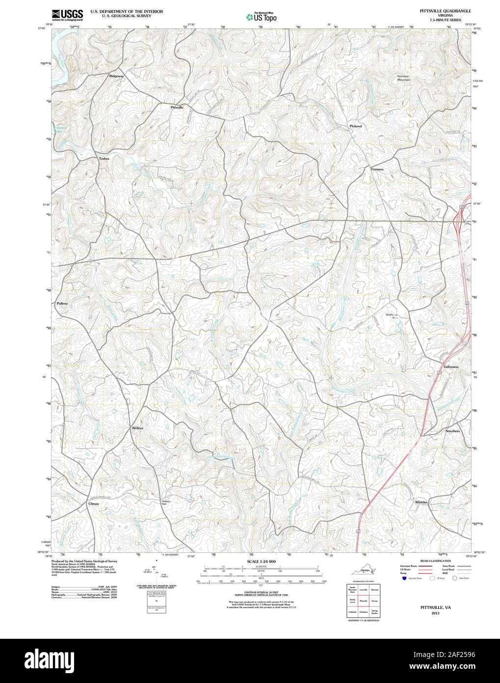 Map of pittsville hires stock photography and images Alamy