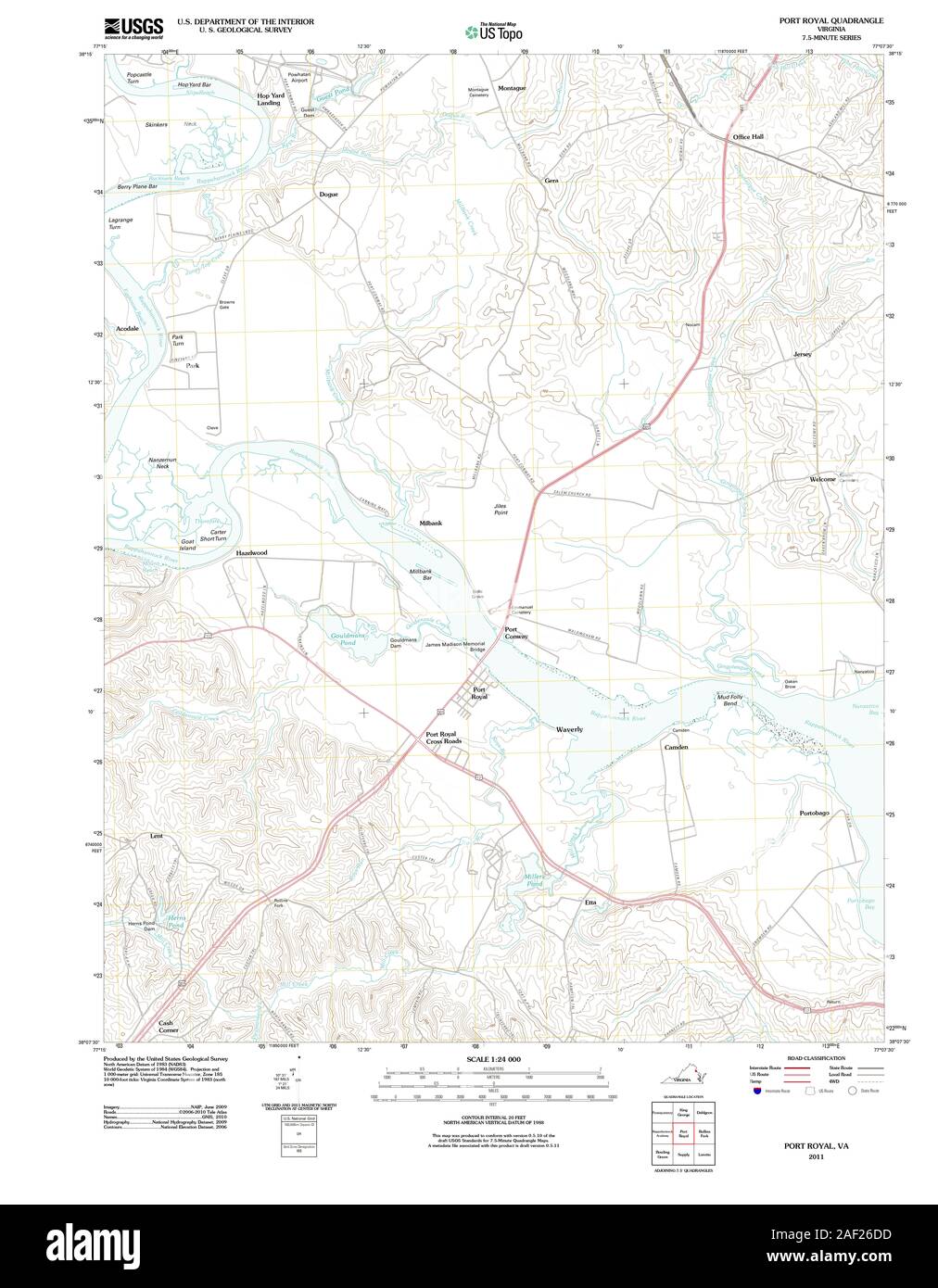 VA Port Royal 20110606 TM Stock Photo Alamy
